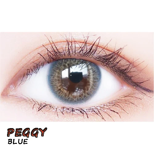 Маленький чехол для макияжа с красивыми глазами - Цвет: PEGGY BLUE