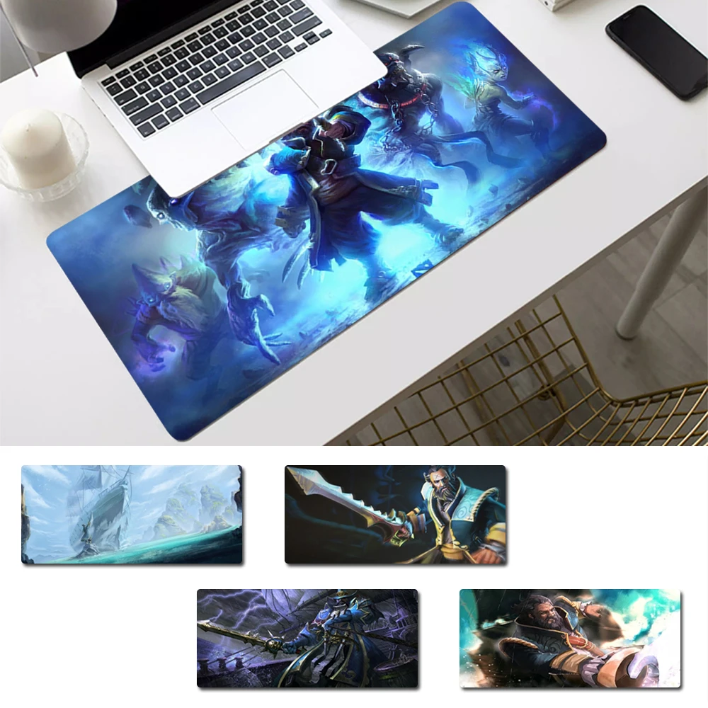 

Funny Dota 2 Kunkka Mouse Pad Laptop PC Computer Mause Pad Desk Mat For Big Gaming Mouse Mat For Overwatch/CS GO