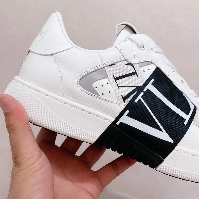 

Top Quality Men's Shoes Casual Leather Shoes Fashion White Shoes Comfortable Platform Brand Unisex New Men's Shoes Sneakers