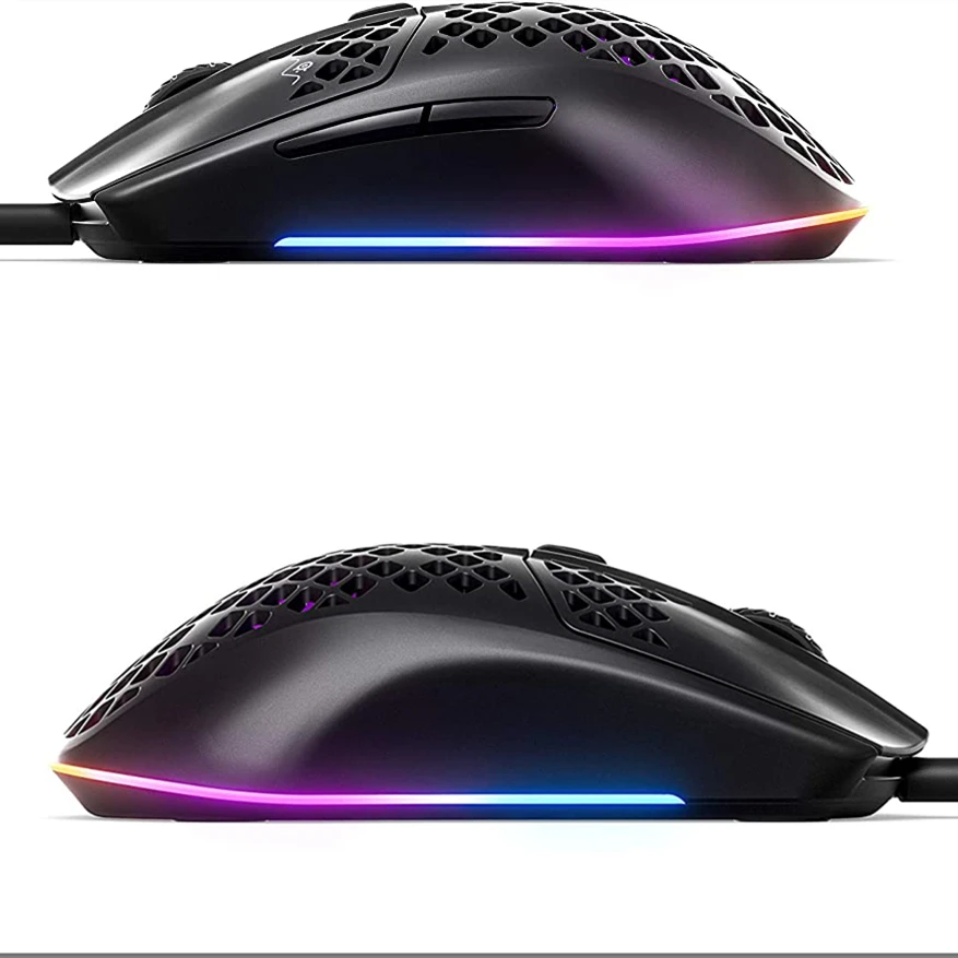 Проводная ссветильник Кая игровая мышь SteelSeries Aerox 3 8500CPI TrueMove Core оптический датчик