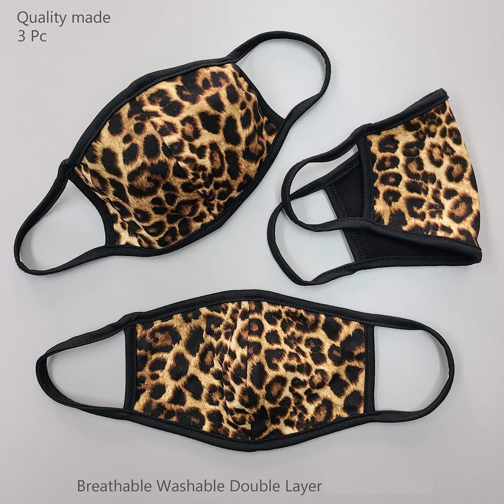 3 шт. Моющиеся Многоразовые колпачки для защиты лица |