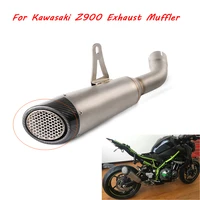 modified for kawasaki z900 motorcycle exhaust muffler pipe non destructive installation silp on z900 baffler system