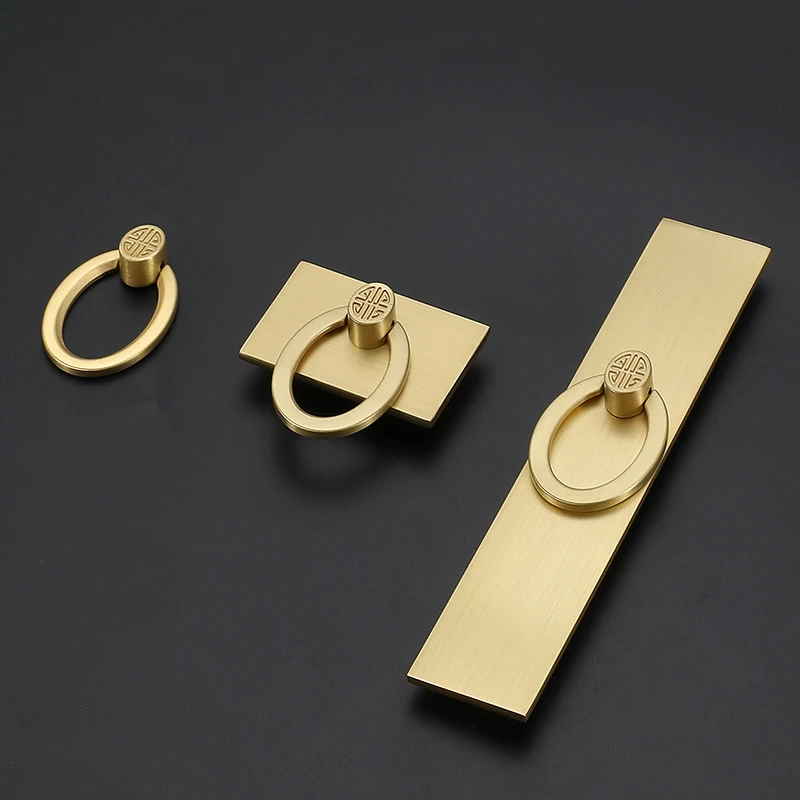 Золотые антикварные ручки для шкафов и ящиков мебель шкафа шкаф винтажные