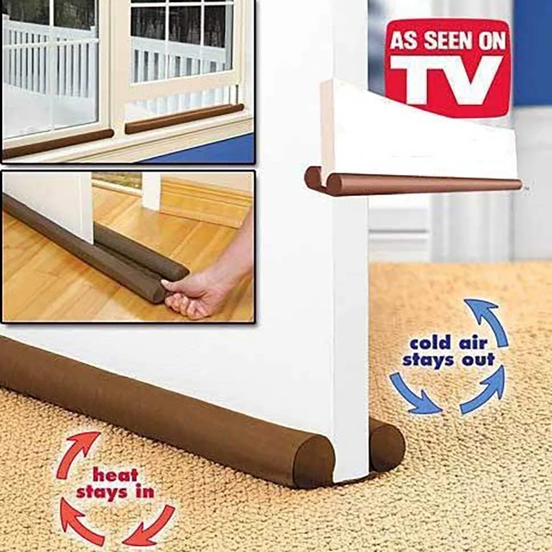 

Reduction Sound Door Proof Bottom Sealing Flexible Strip Noise Under Door Draft Stopper Dust Proof Window Weather Strip