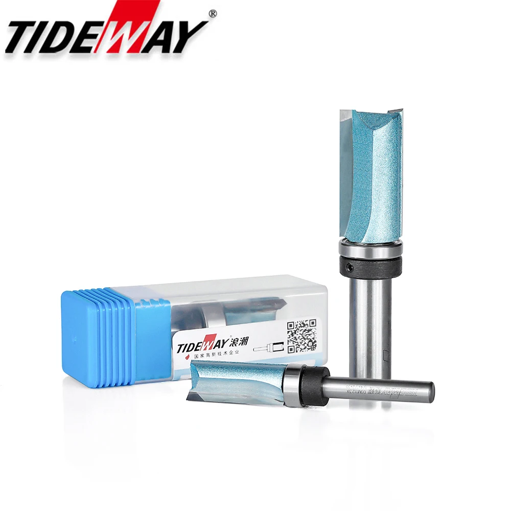 Tideway 1 шт. хвостовик 1/2 &quot1/4" фреза для деревообработки дерева Вольфрамовая