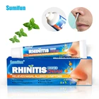 Sumifun 1 шт. крем для носа от ринита, синусита, освежения носа, холодного охлаждения, снятия зуда, подкручивания, китайский травяной экстракт крема