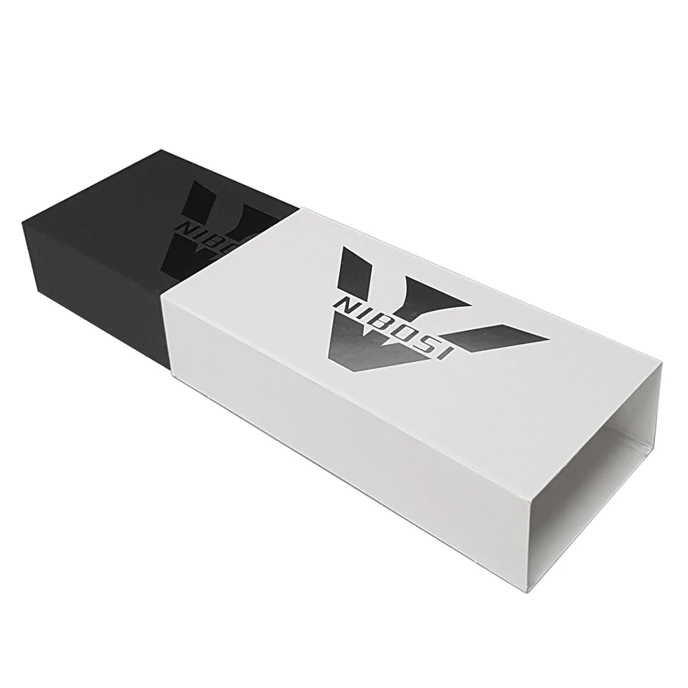 NIBOSI оригинальные высококачественные маленькие черные коробки для