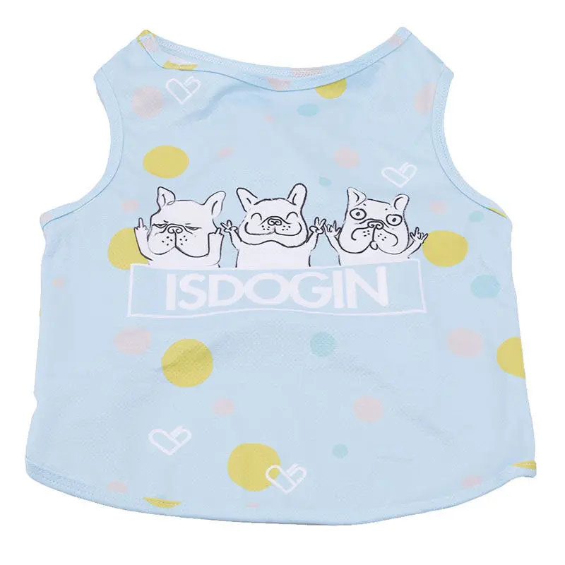 Горячая Распродажа стильная одежда для домашних животных охлаждения собак