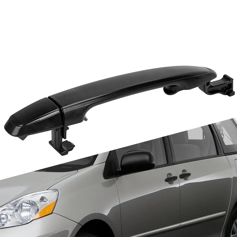 

1 шт. задняя Левая Правая наружная дверная ручка для Toyota Sienna 2004 2005 2006 2007 2008 2009 2010 #6921308020