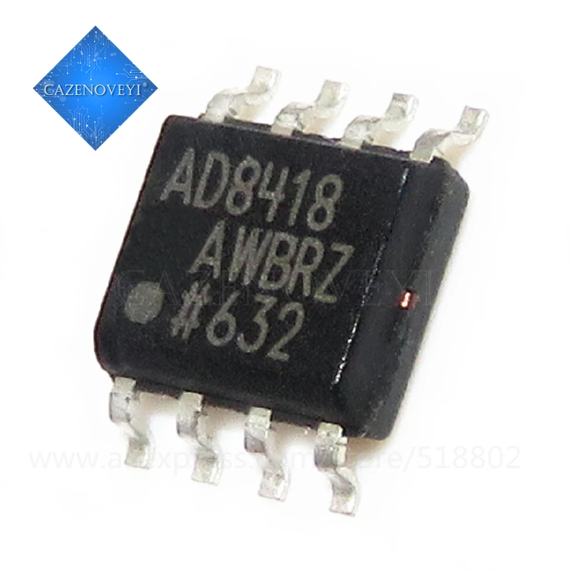 

1pcs/lot AD8418AWBRZ AD8418WBRZ AD8418 SOP-8 In Stock