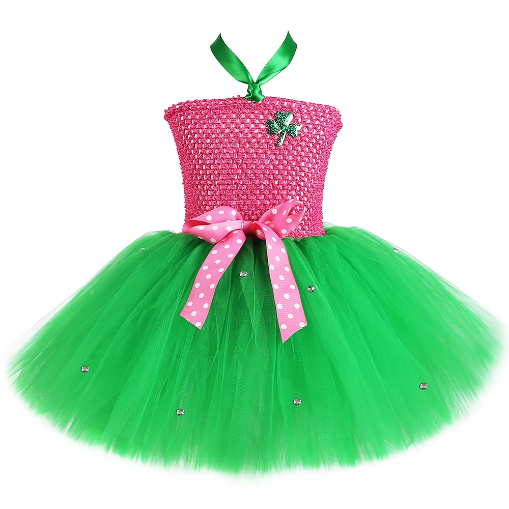 Розовые и зеленые детские юбка-пачка для девочек платье Принцесса Детское из