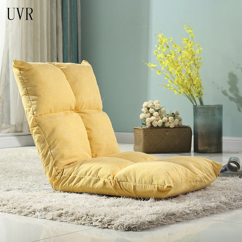 

UVR High Elastic Silk Cotton Lazy Bean Bag Sofa Chair Adjustable Back Tatami Bed Computer Chair Floor Bay Window Lazy Chair