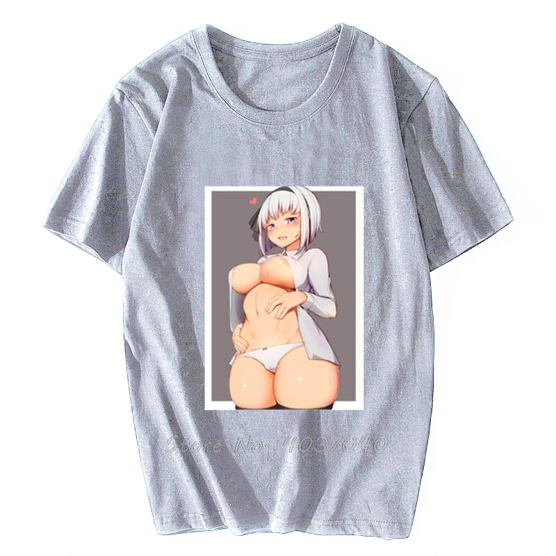 Летние модные 3d-футболки для мужчин Himiko Waifu забавная футболка Lewd с аниме девушкой