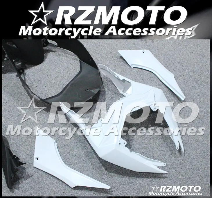 

Injection molding New ABS Motorcycle Fairing Kits Fit for Kawasaki Ninja300 EX300 13 14 15 16 17 ZX300R 13-17 Custom White Cool