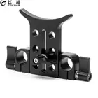 Кронштейн для крепления объектива камеры, зажим-держатель из алюминиевого сплава, подходит для 15 мм стержневой рельсовой системы, следите за фокусом для Nikon, Canon, Sony, DSLR