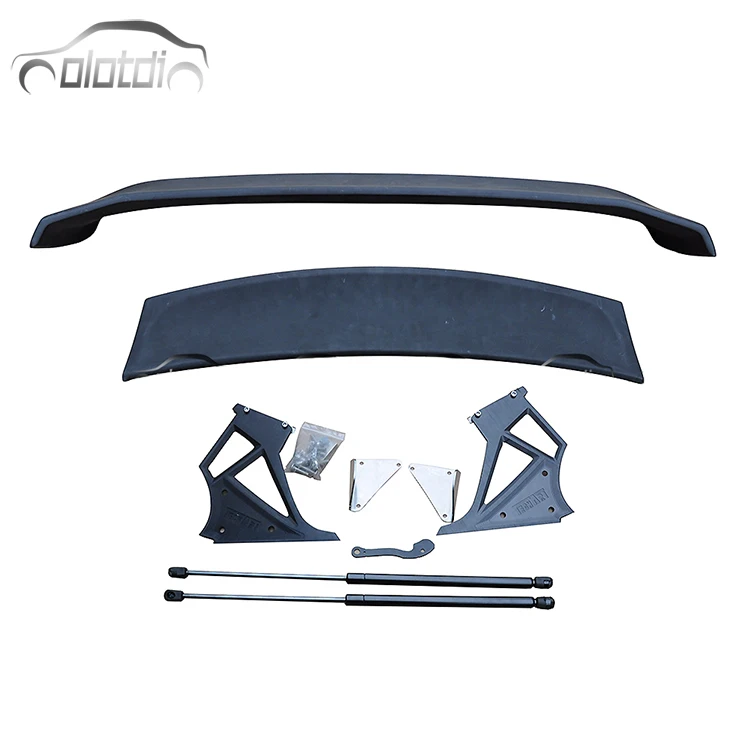 

ABS Car Boot Lip Rear Trunk Wing High Kick Spoiler for Porsche Cayman Boxster 718 Techart Ducktail Spoiler