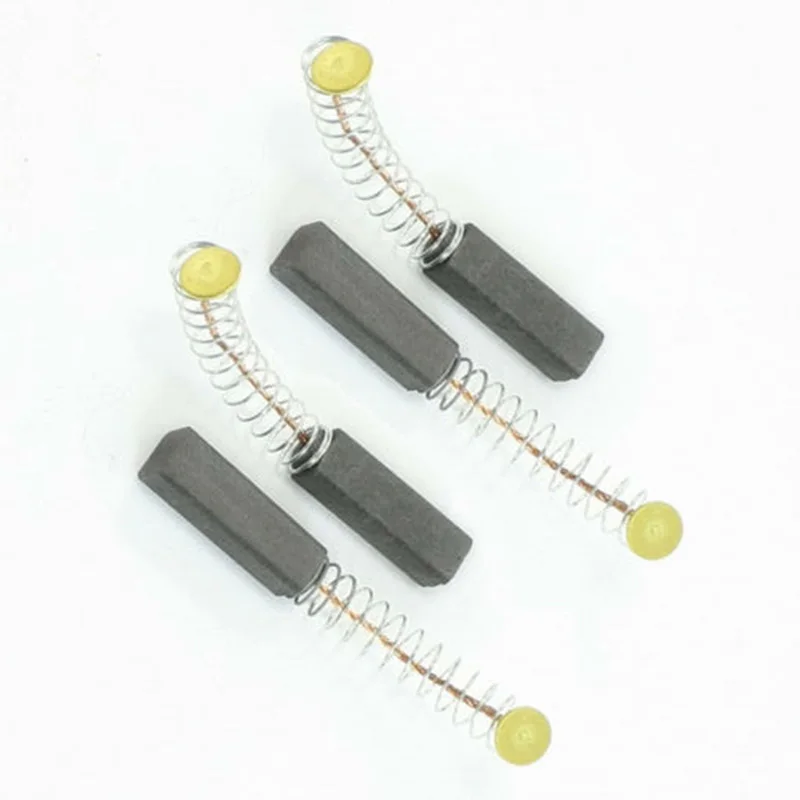 

10pcs Carbon Brush Power Tool Parts Motor Coal Graphite Brushes Feathered 6x6x20mm Motorbrush Electric Drill For Angle Grinder