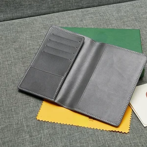 2021 upgrade new version korean fashion leather cowhide passport book goya passport holder free global shipping