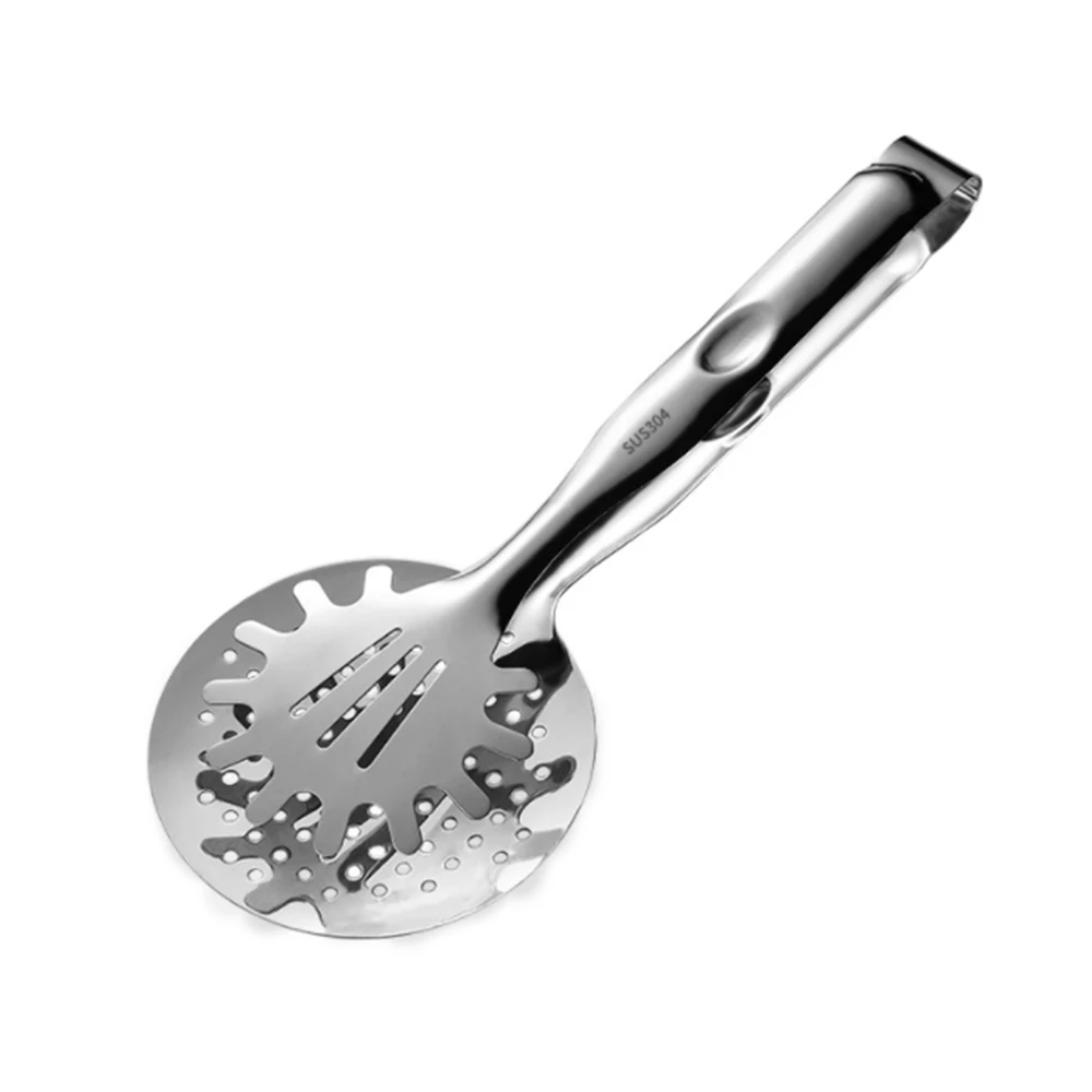 

1 Pcs Stainless Steel Filter Clip Mesh Spoon Fried Food Scoop Drain Oil Food Clip For Kitchen Baking Cooking Gadgets