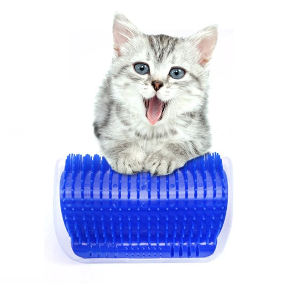 Расческа массажная для ухода за шерстью домашних животных с кошачьей мятой|Уход