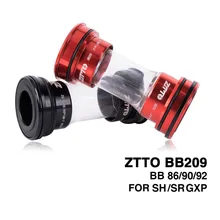 ZTTO BB209 BB92 BB90 BB86 прессованные нижние кронштейны для дорожного горного велосипеда 24 мм шатун BB GXP 22 мм запчасти для велосипеда