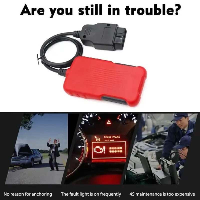 

Diagnostic tool Fault Car Code Reader Automotive Scanner OBD2 Car Diagnosis Scanner ELM327 Code Reader Scan Tool Car
