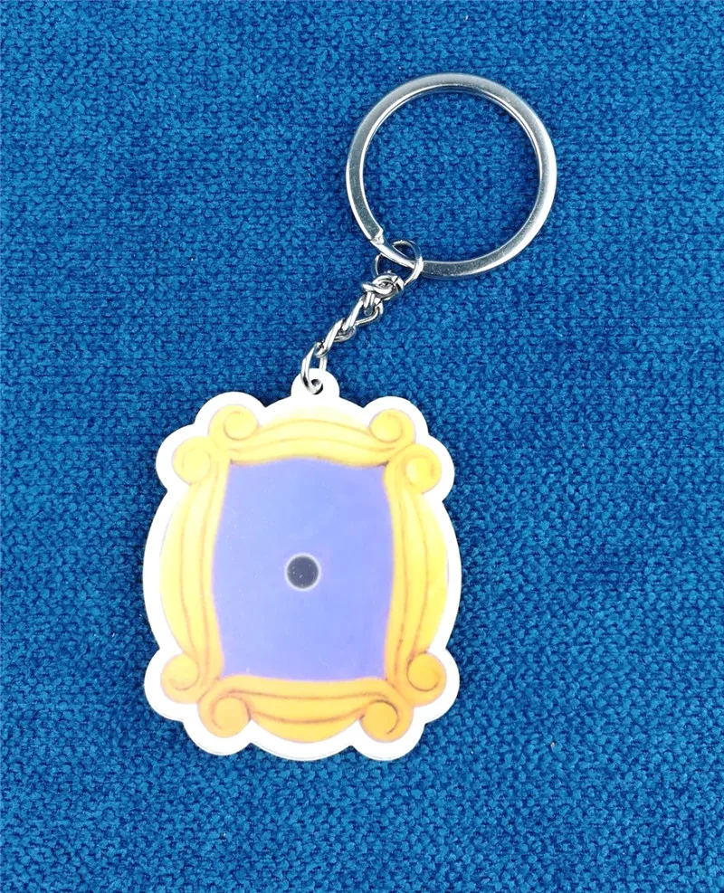 Телевизионная серия персонажи мультфильмов акриловые брелки для ключей