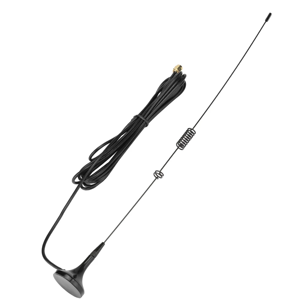 SMA Мужская Магнитная Базовая Антенна UHF VHF Двухдиапазонная стабильная