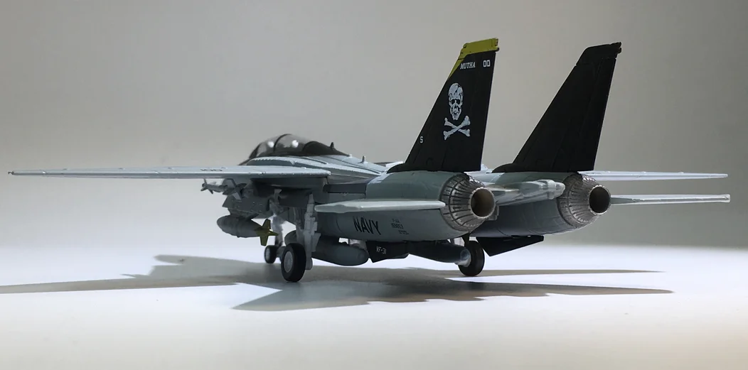 1/100 военная модель игрушки F14 Tomcat F-14A/B AJ200 VF-84 истребитель литой металлический самолет модель самолета для коллекционирования
