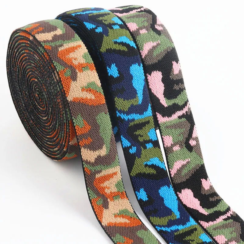 Камуфляжная эластичная лента 2 5 см 25 мм модная одежда сумки брюки аксессуары 1 м |
