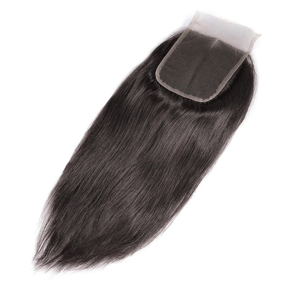 [HJ Weave beauty] пряди для волос OneCut с закрытием P бразильские волосы, волнистые пряди, прямые натуральные человеческие волосы для наращивания