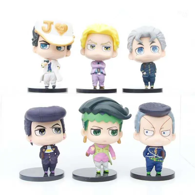 Adventure фигурка игрушки iamond Леоне abbacchio Higashikata Josuke Рохан PVC Моделя с хорошим спросом