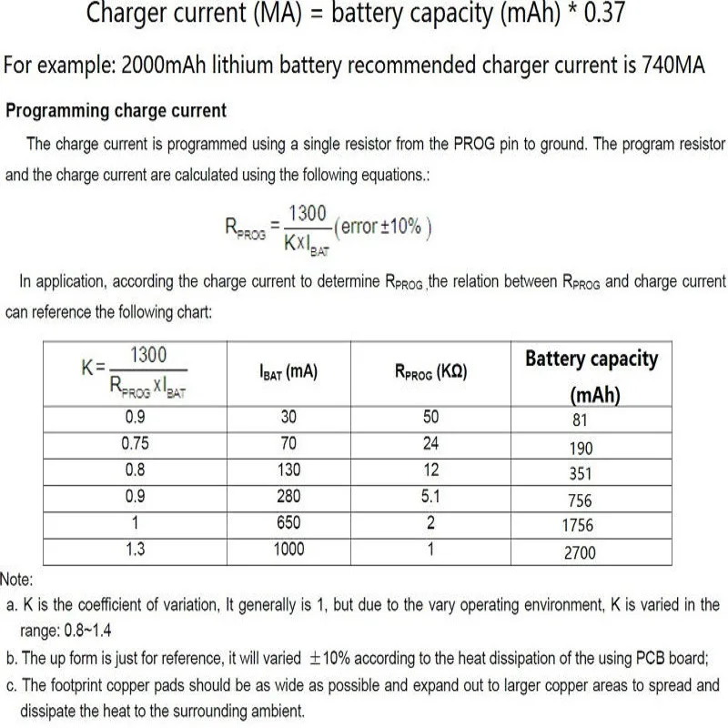 10x 50 1000MA Регулируемый 3 7 В 4 2 в Li Po ion зарядное устройство Модуль плата для 18650 14500 100