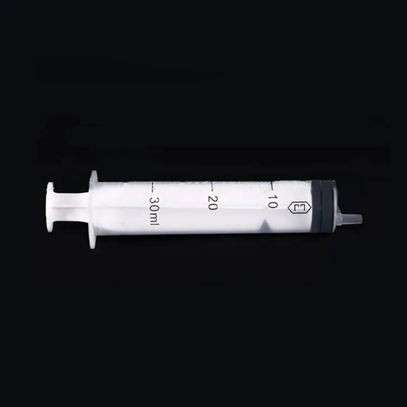 

5Pcs 20ml 30ml Disposable Plastic Syringe Measuring Nutrient Hydroponic Industrial Dispensing epoxy resin syringe With needle