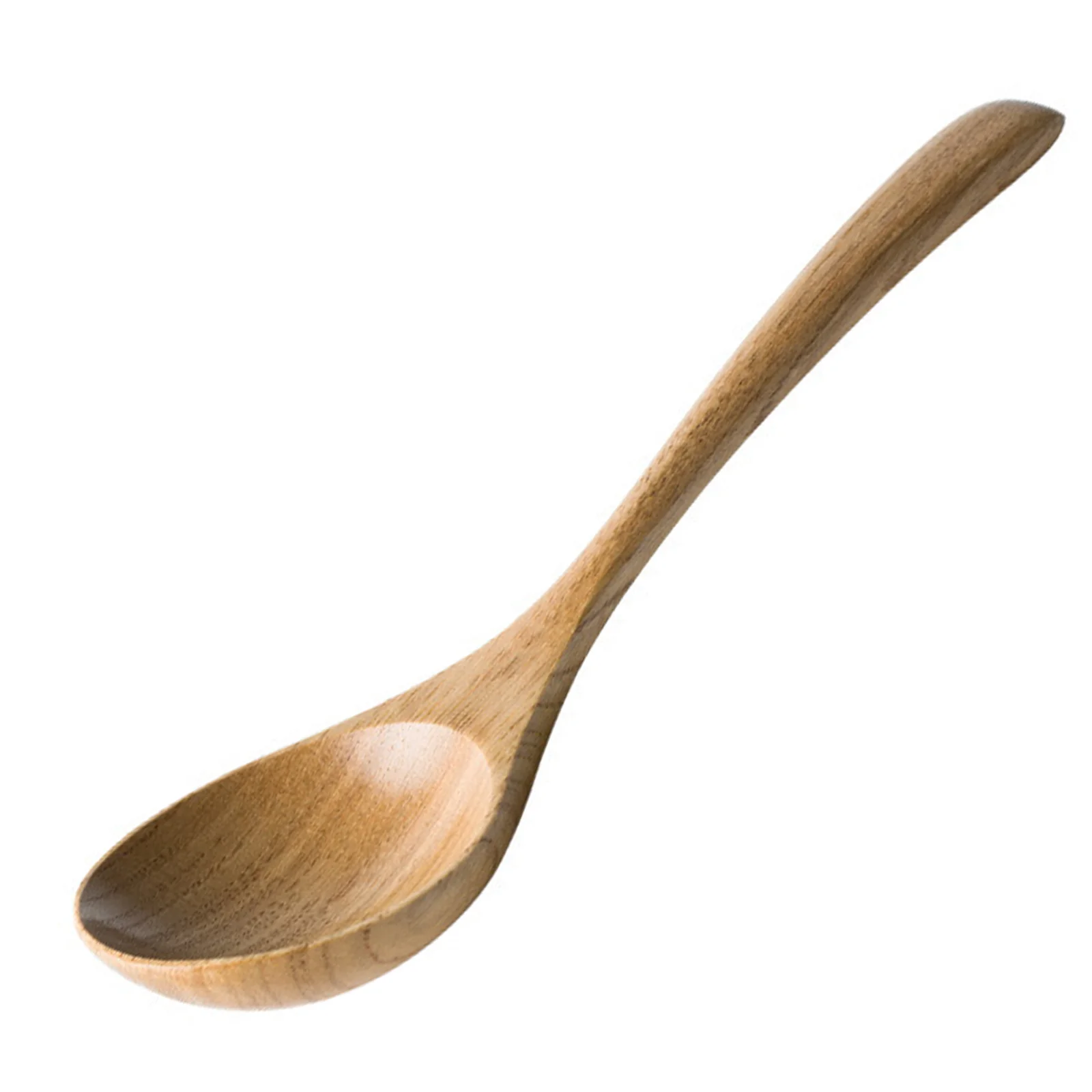 

Wooden Soup Spoons 20CMLong Handle Cooking Spoon Kitchen Cooking Utensil Tools Handmade Flatware Kitchen Accessories Spoon
