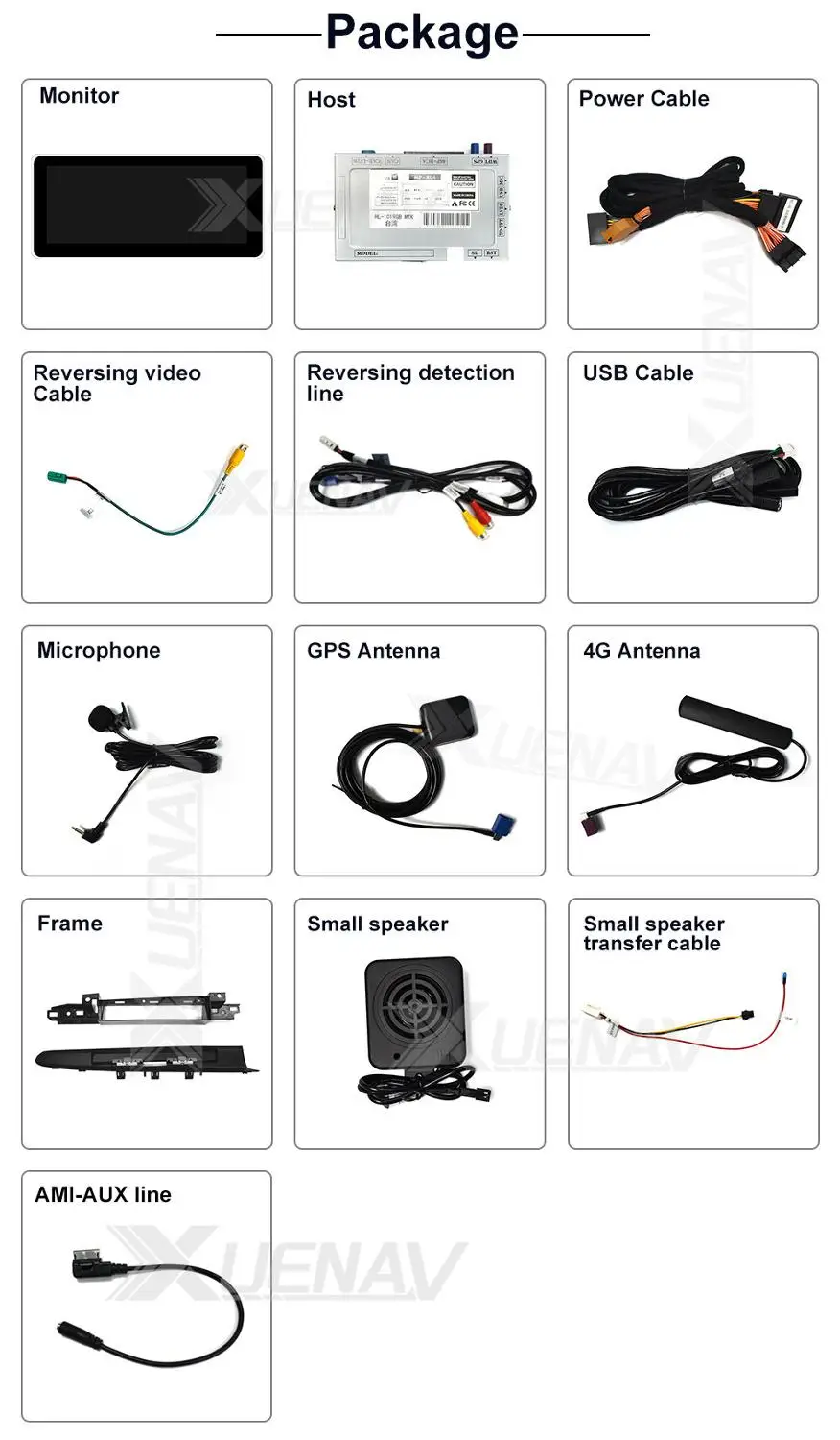 

XUENAV 10.25 Inch Car Multimedia Player For-AUDI A6 A7 2012-2018 Android GPS Navigation Radio Audio Stereo Player Wifi BT TV