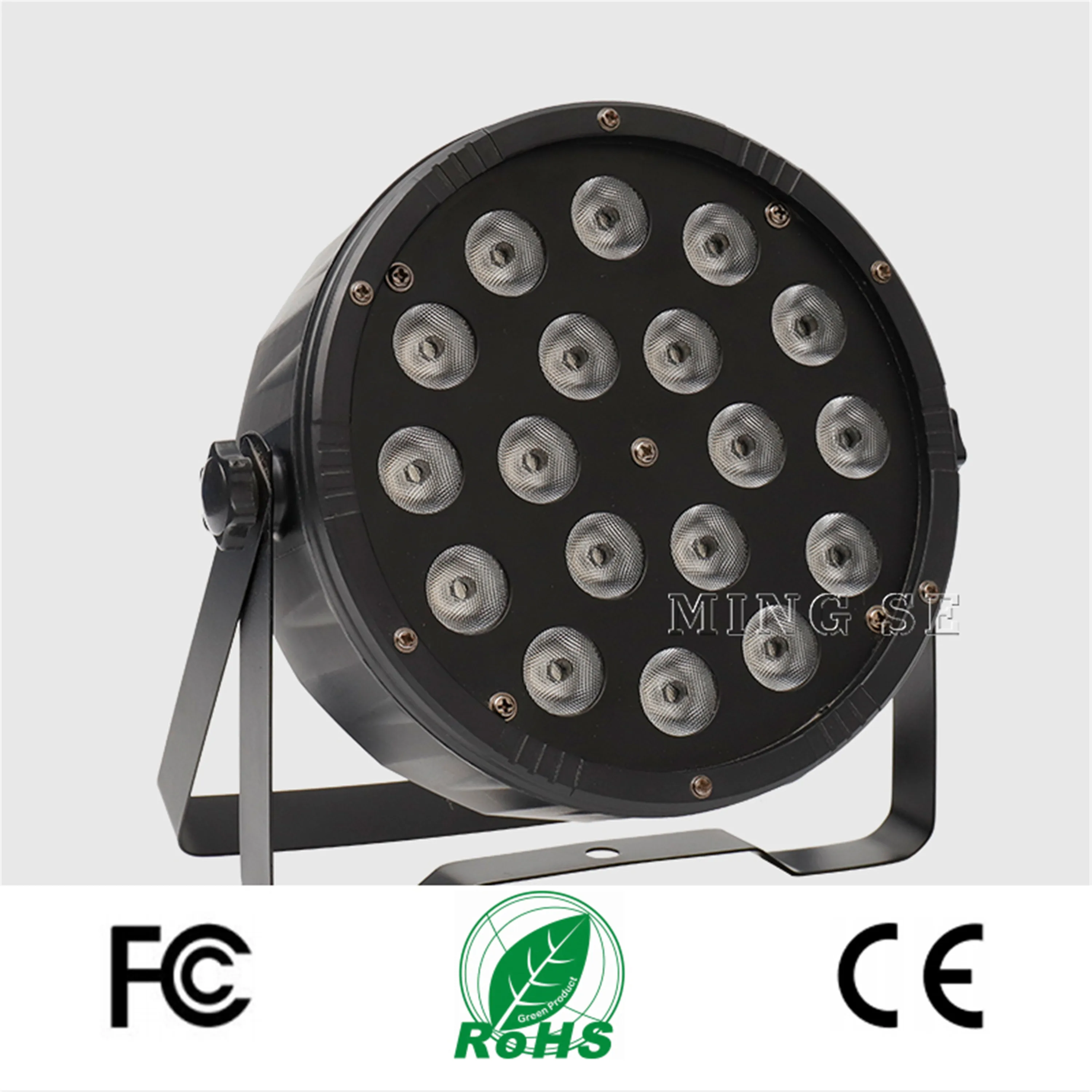 Плоские светодиодные прожекторы Par 18x10 Вт 18*10 RGBW 4 в 1 PAR DMX512 контрольные Прожекторы