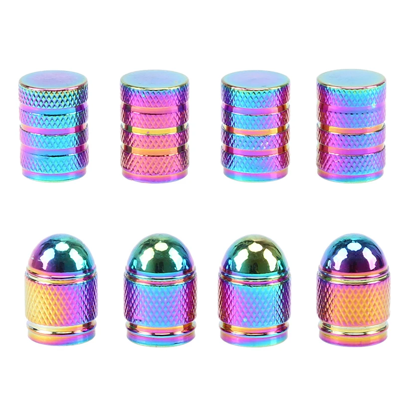 4 шт. алюминиевые колпачки для пневматических отверстий автомобиля или мотоцикла