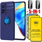 5-в-1, стекло + чехол для xiaomi mi 10 t pro 5g чехол на сяоми ми 10т магнитное кольцо бампер чехол ксиоми 10т про чехлы на ксиоми ми 10 т защитное стекло на mi10t lite glass case mi 10 t xiaomi mi10t чехол ми 10т про