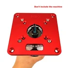 Настольный фрезерный станок, вставная пластина, алюминиевые деревообрабатывающие скамейки, триммер, гравировальная машина, универсальные профессиональные инструменты