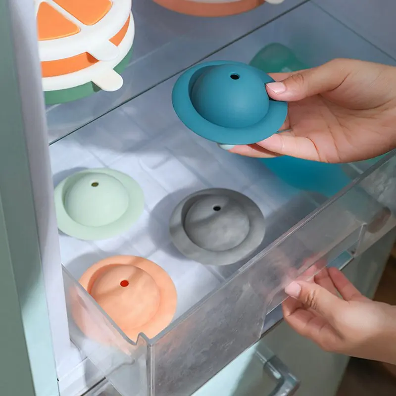 

Silicone Ice Mold Ice Cube Maker Round Hockey Food Grade DIY Ice Grid Spherical Kitchen Tools Accessories Dropshipping Top