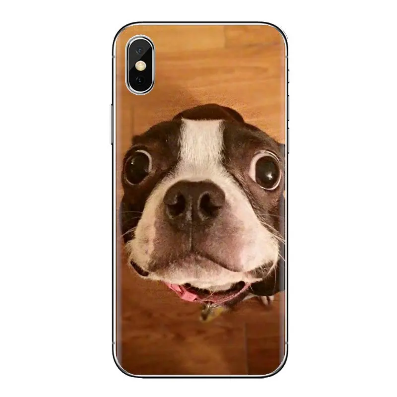 Бостон-терьер животные Собаки щенки силиконовый чехол для телефона LG G3 G4 мини G5 G6