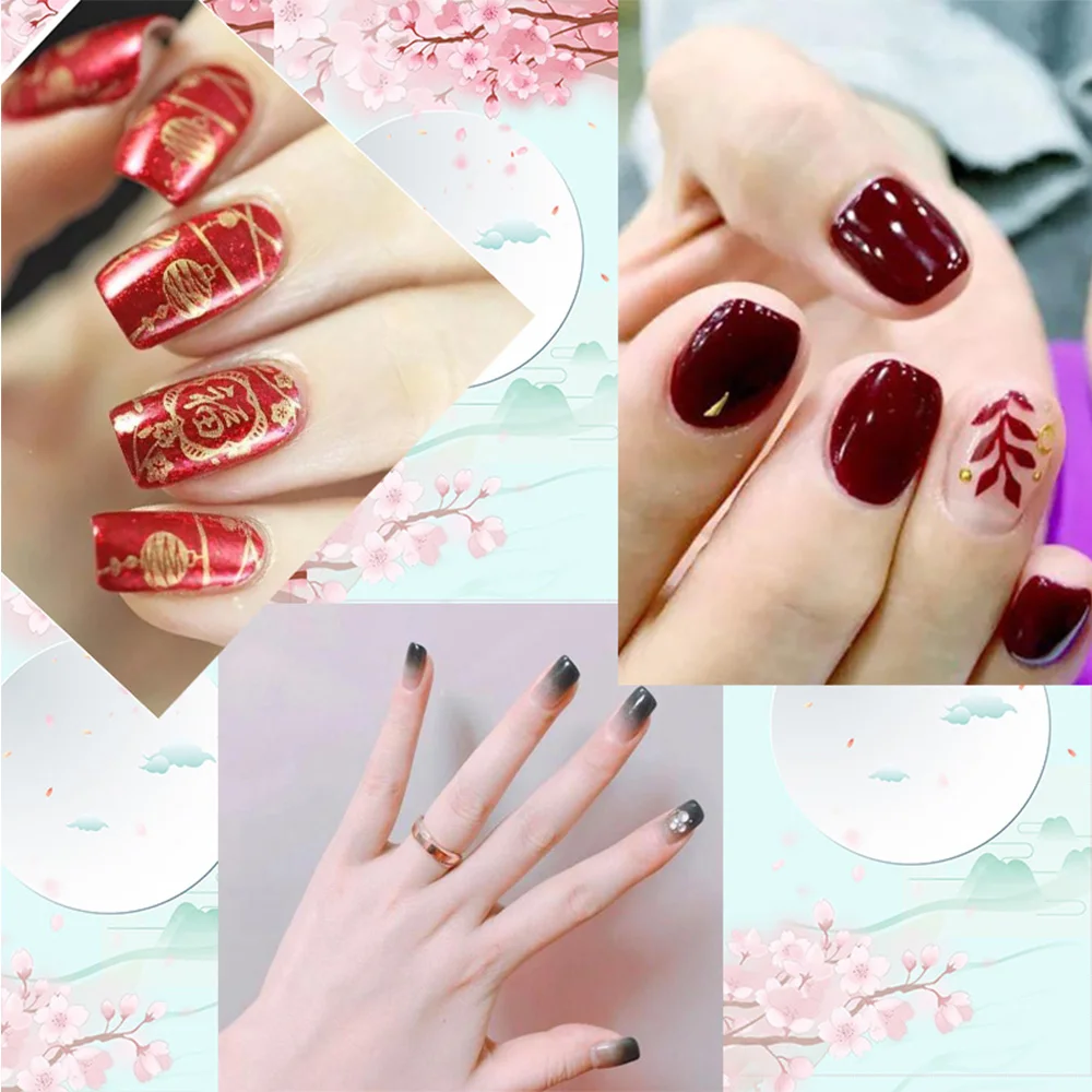 Набор для ногтей светодиодный светильник 72 Вт/48 Вт сушилка с 12 шт. набор гель лака