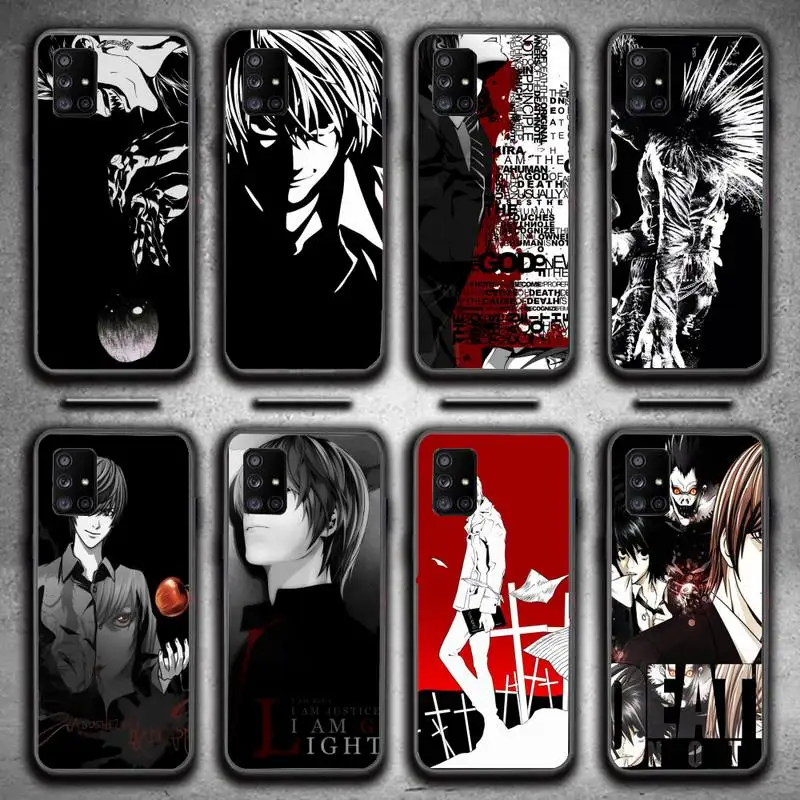 

Anime Manga Death Note Ryuk Phone Case for Samsung A02 A52 A12 A8 Plus A9 2018 A10S A20 A30 A40 A50 A70 A72 A32 Case