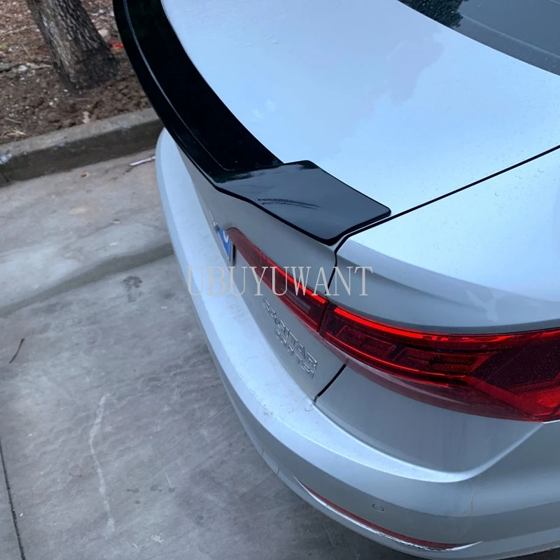 Desogn для Volkswagen Sagitar Jetta2019 багажник спойлер ABS пластик черный автомобиль заднее украшение в виде хвостового крыла