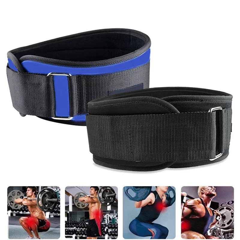 

Men Waist Support Belt Adjustable for Deep Squat Weight Lifting Sports Training PUZ777