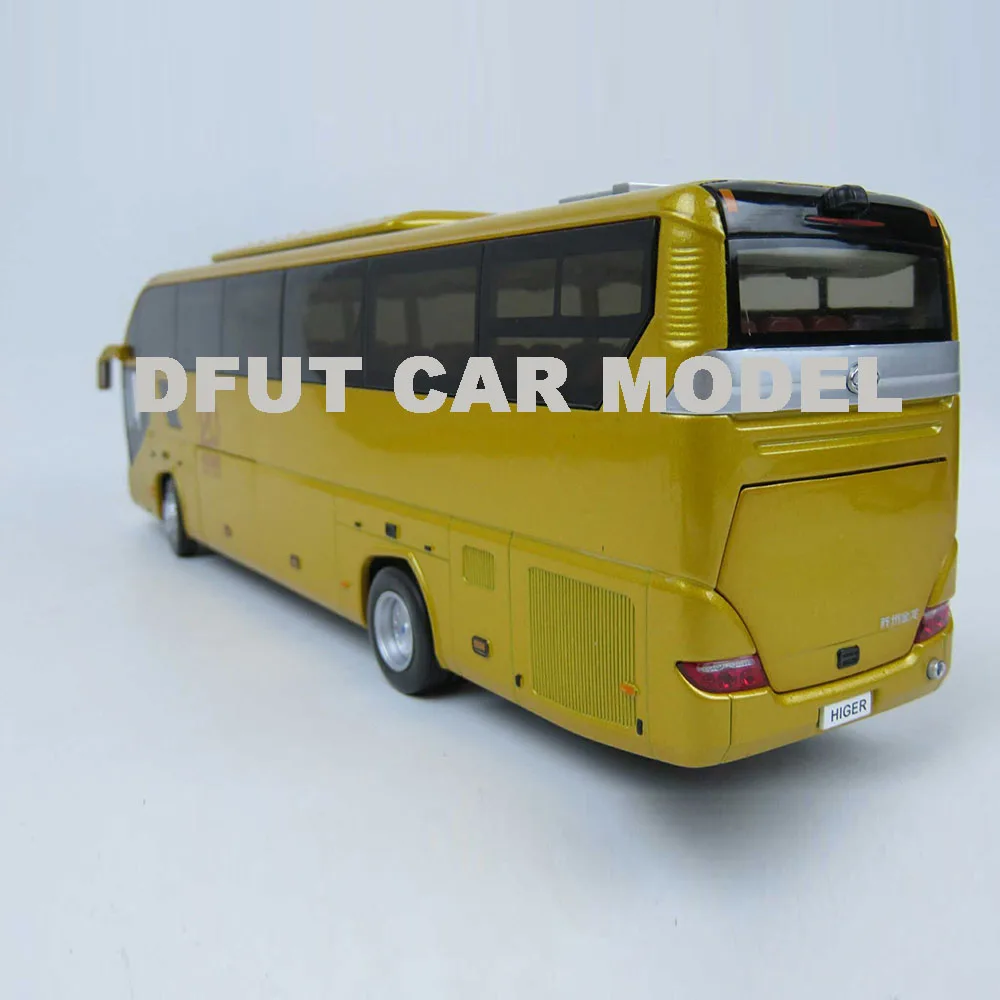 Литая 1:43 модель игрушечного автобуса HIGER из сплава оригинальная Авторизованная