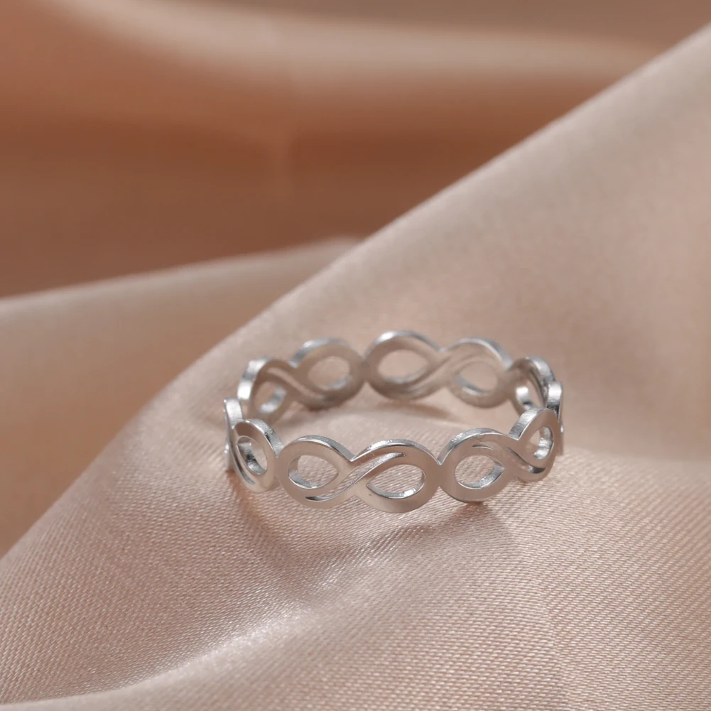 Skyrim геометрические бесконечные полые кольца регулируемые для женщин из