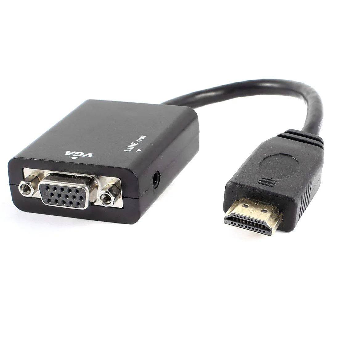 Кабель-преобразователь HDMI/VGA 1080P HD2VGA цифро-аналоговый для Xbox 360 PS3 PS4 ноутбука