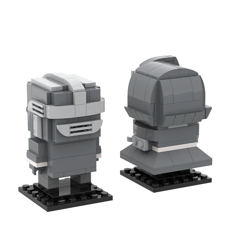 Конструктор MOC Brickheadz стеллаж персонаж из фильма имидж алый ведьма идея для